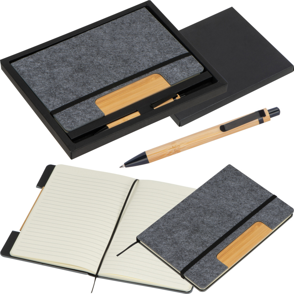 Logotrade promotional item picture of: Notebook set Walsall