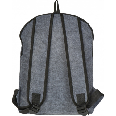 Logo trade promotional giveaway photo of: RPET Backpack Davos