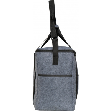 Logo trade corporate gifts image of: RPET cooler bag Santo Domingo