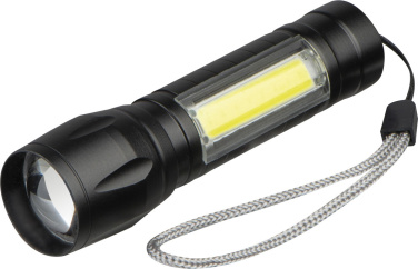 Logo trade advertising products image of: Rechargeable flashlight Tokyo