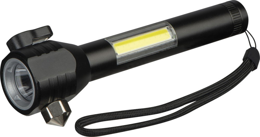 Logo trade advertising product photo of: Rechargeable flashlight Trent