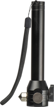 Logo trade promotional merchandise picture of: Rechargeable flashlight Trent