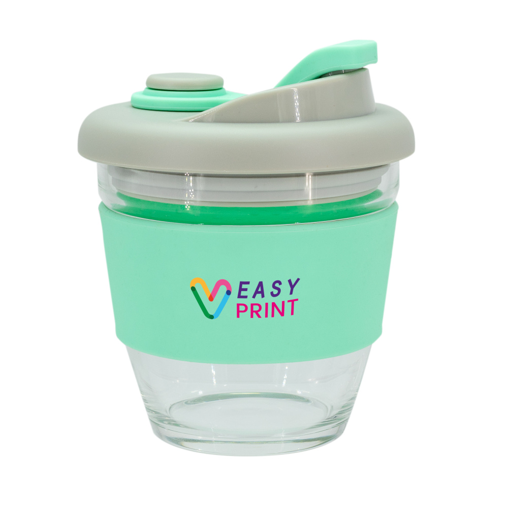 Logotrade promotional items photo of: Glass coffee cup 227 ml