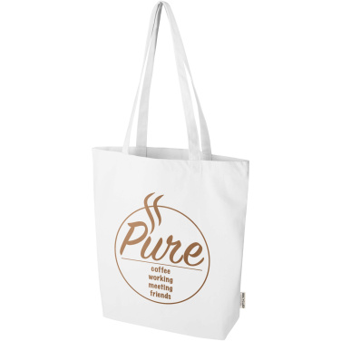 Logotrade corporate gift image of: Florida 270 g/m² GRS recycled tote bag 10L