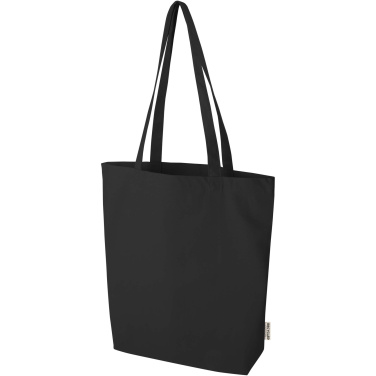 Logo trade promotional gifts picture of: Florida 270 g/m² GRS recycled tote bag 10L