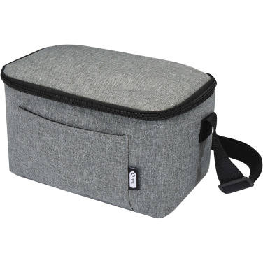 Logo trade promotional merchandise picture of: Tundra 6-can GRS RPET cooler bag 5L
