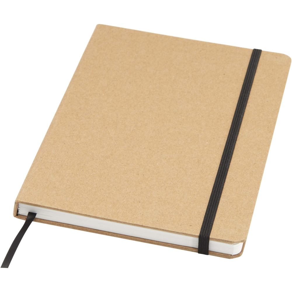Logotrade corporate gift image of: Holm A5 stone paper hard cover notebook with lined pages