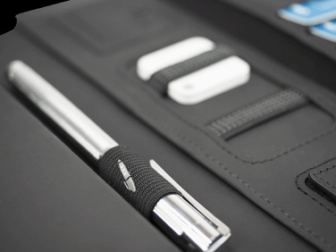 Logo trade promotional merchandise image of: HERMANO Power Bank Organizer 54713000