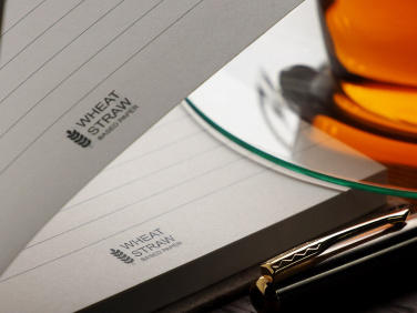 Logo trade corporate gifts picture of: Recycled Tea Notebook 209734000