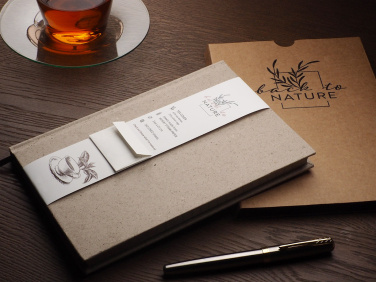 Logotrade promotional gifts photo of: Recycled Tea Notebook 209734000