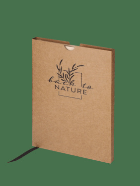 Logotrade promotional merchandise photo of: Recycled Tea Notebook 209734000