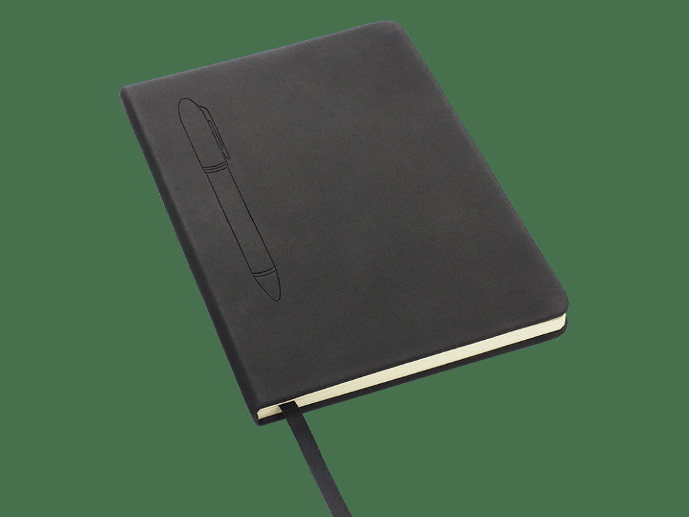 Logotrade promotional gift image of: Magnetic notebook with a pen 124715100