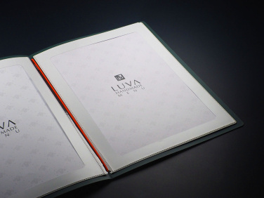 Logo trade corporate gifts image of: Menu cover Ambiente 1178243