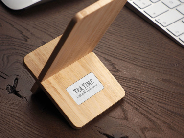 Logo trade promotional items image of: Wooden telephone stand 1834292
