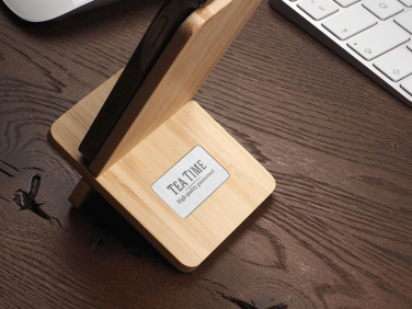 Logo trade corporate gift photo of: Wooden telephone stand 1834292