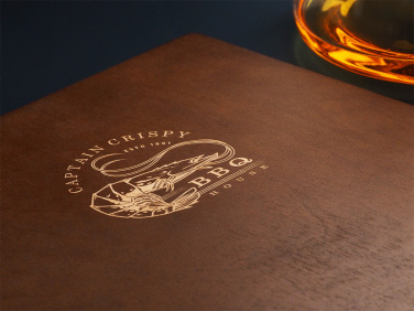 Logo trade promotional merchandise image of: Menu cover 1106121