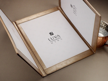 Logo trade corporate gifts image of: Menu cover 2104322