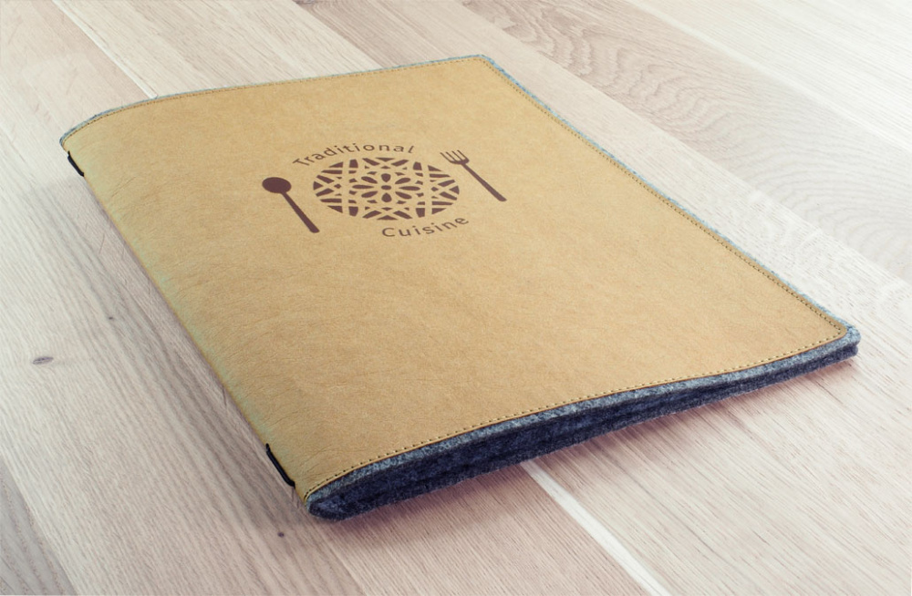 Logo trade promotional giveaways picture of: Menu cover Ambiente 1189140