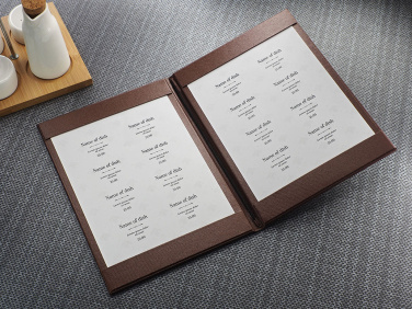 Logo trade promotional product photo of: Menu cover 1719280