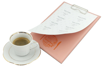 Logo trade corporate gift photo of: Clipboard menu 1028094