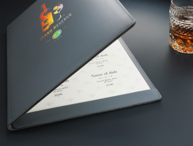Logo trade business gifts image of: Menu cover Fine Dining 1059094