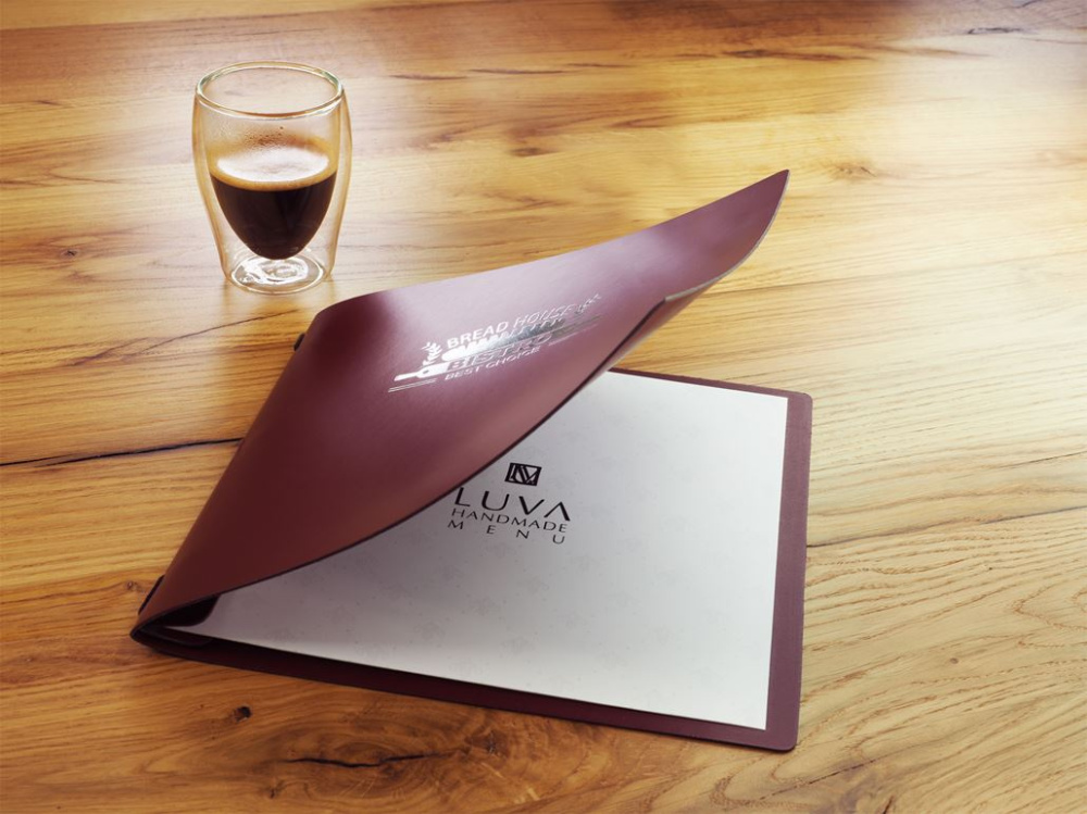 Logo trade business gifts image of: Menu cover Ambiente 1180094
