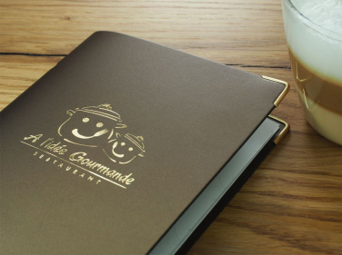 Logo trade advertising products image of: Menu cover Ambiente 1182094