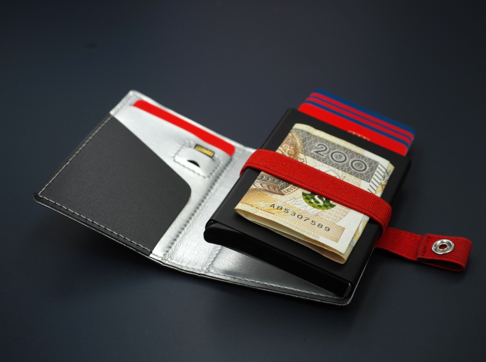 Logo trade promotional giveaway photo of: RFID wallet 1230119