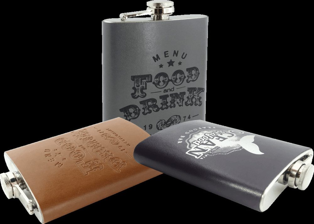Logo trade promotional giveaway photo of: Hip flask 425119