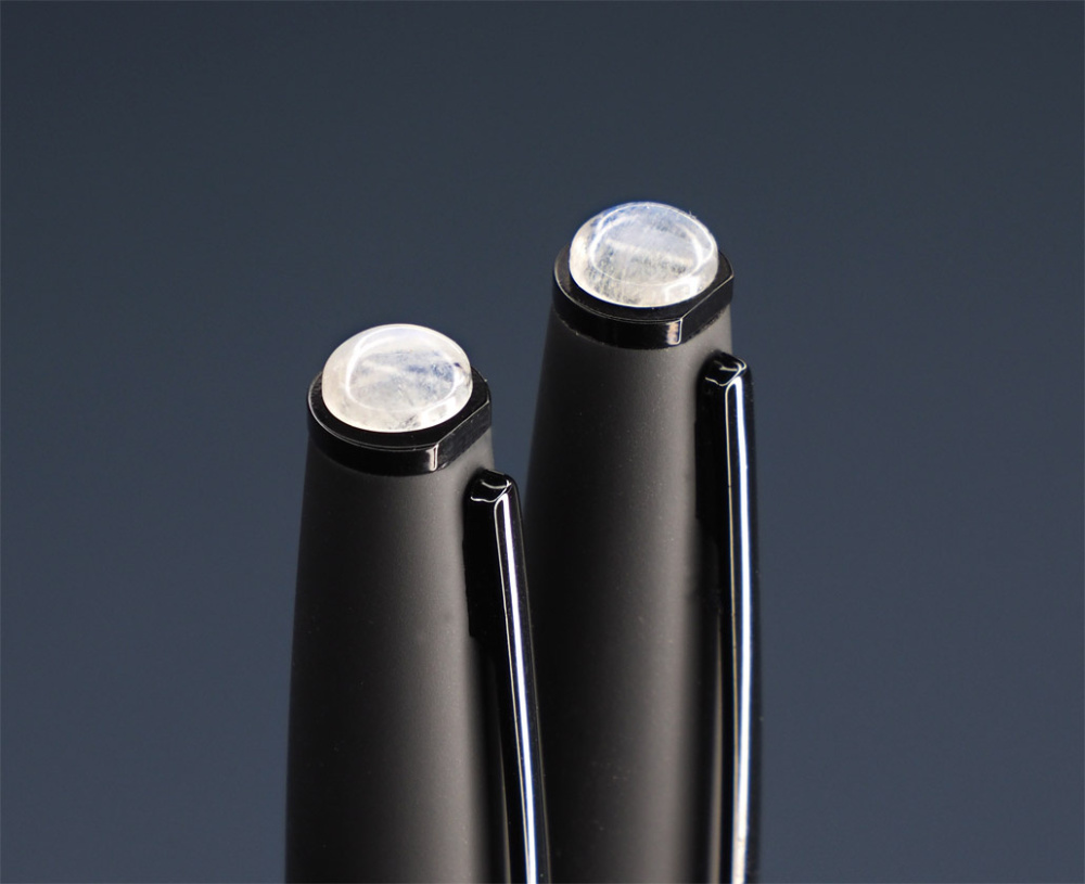 Logo trade promotional items image of: Moonstone Pen set 1287036