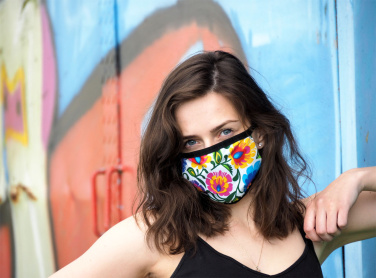 Logo trade promotional items image of: MARS cotton mask (size M) 1379165