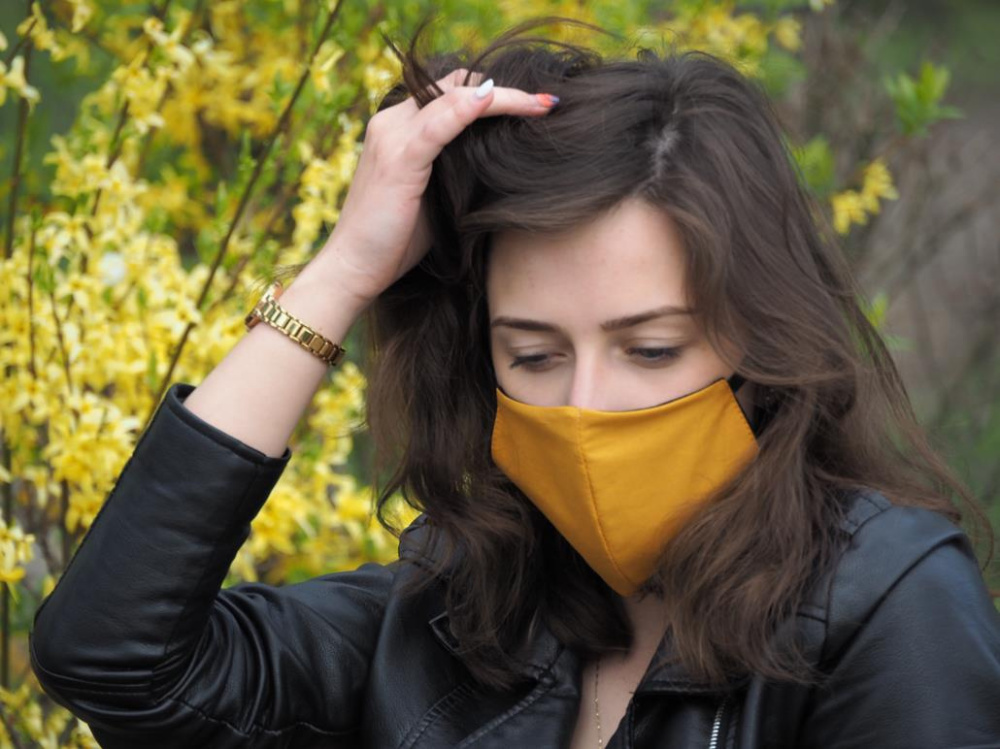 Logotrade promotional items photo of: VENUS cotton face mask 1377165