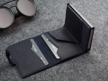 Logotrade promotional merchandise image of: RFID wallet - Hunter Leather 2109284