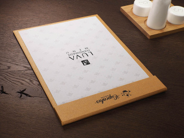 Logo trade corporate gifts picture of: Menu cover 1241280