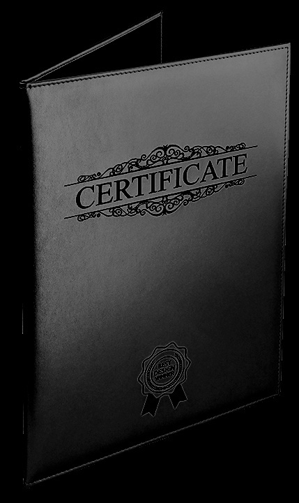 Logotrade promotional item image of: Certificate cover 152019