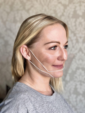 Logotrade promotional giveaway picture of: ATENA clear face shield-mask for mouth and nose 1461162