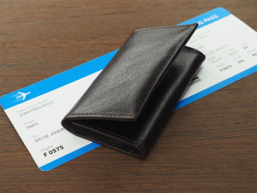 Logo trade promotional items image of: Business card holder 1166067