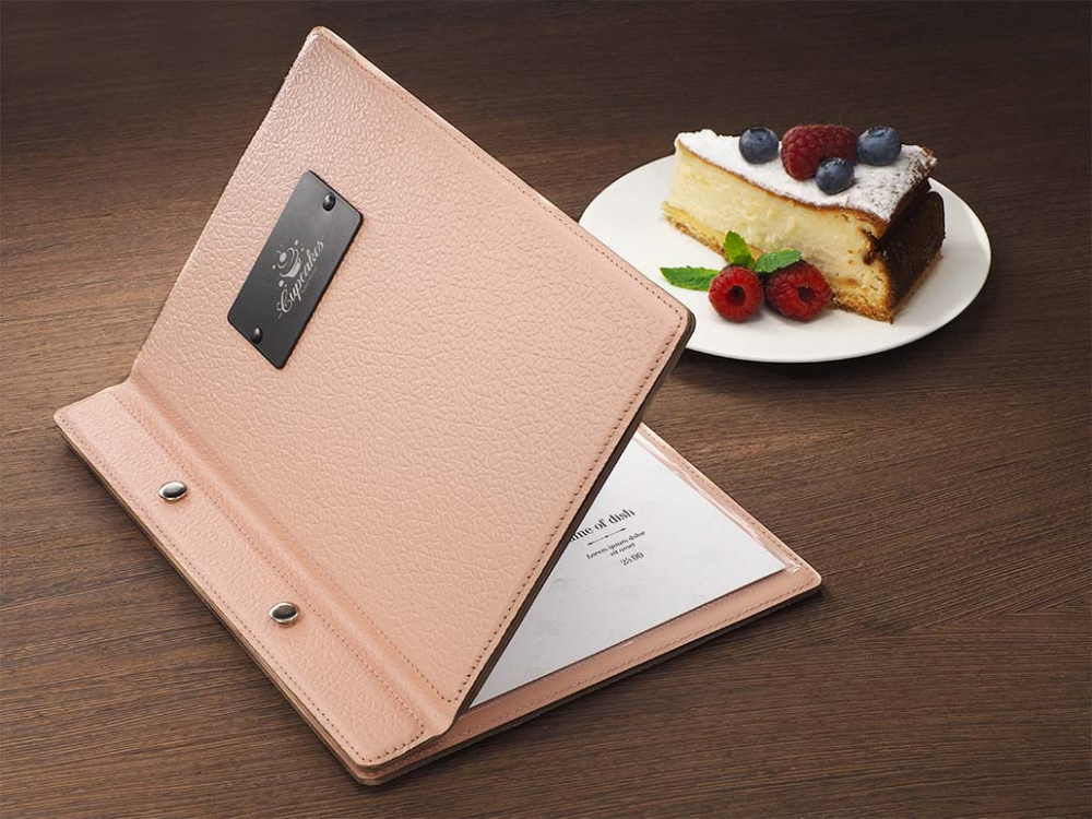 Logotrade promotional merchandise picture of: Menu cover 1087281