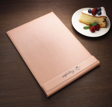 Logo trade promotional giveaways picture of: Menu cover 1241281