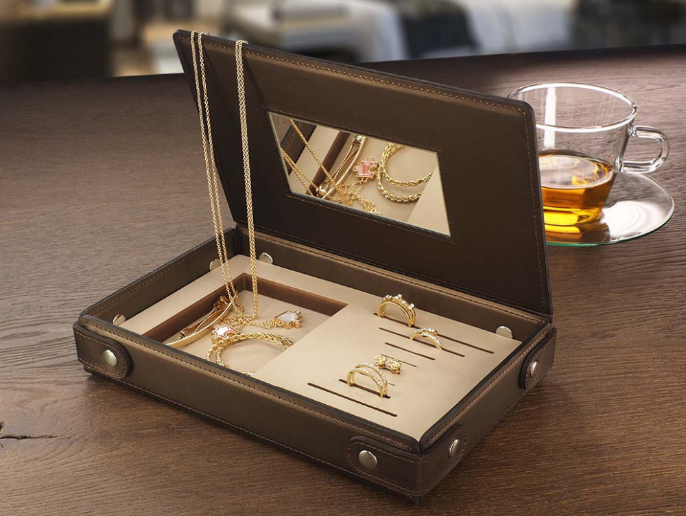 Logo trade promotional items picture of: Jewellery box 1674094