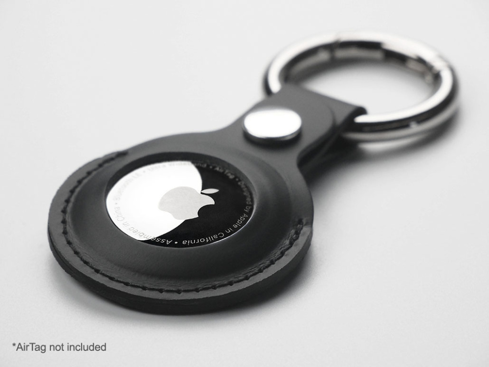 Logotrade promotional product picture of: Keyring with holder for AirTag 1914094