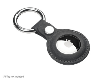 Logo trade promotional products image of: Keyring with holder for AirTag 1914106