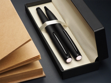 Logotrade promotional merchandise image of: Opal stone Pen set 1286036