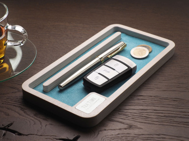 Logo trade promotional gifts picture of: Wooden desk organiser 1818121