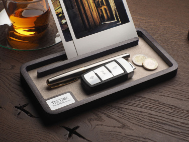 Logo trade promotional merchandise picture of: Wooden desk organiser 1818121