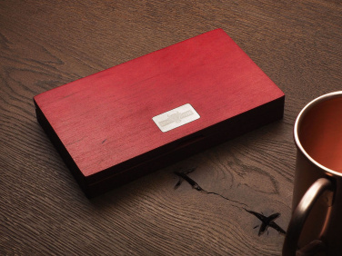 Logotrade advertising products photo of: Wooden bill box 1816121