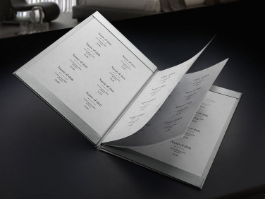 Logo trade promotional products image of: Menu cover 1679280