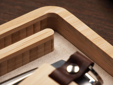 Logotrade promotional product picture of: Wooden desk organiser 1818292