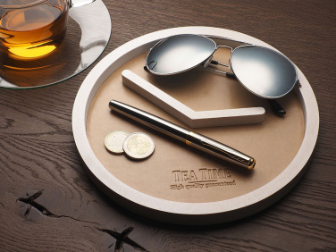 Logo trade corporate gifts picture of: Wooden organiser 1843121