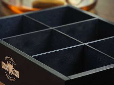 Logo trade promotional merchandise picture of: Wooden box 1870121
